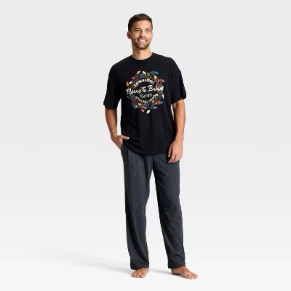 Men’s Goodfellow & Co Merry & Bright Christmas Pajama Set